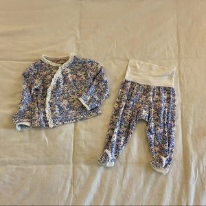 Magnetic Me 2 Piece Kimono Set in Somebunny Floral